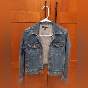 J. Crew Mercantile Cropped Denim Jean Jacket XXS
